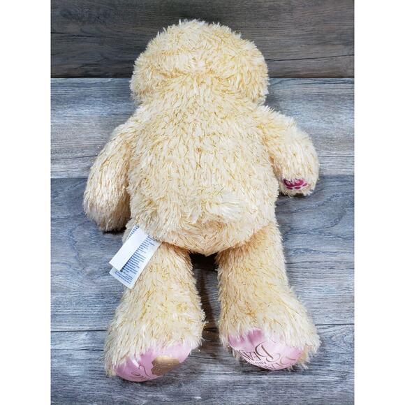 Build A Bear BELLE from Beauty & The Beast Disney Plush Yellow Sparkle - Picture 8 of 9